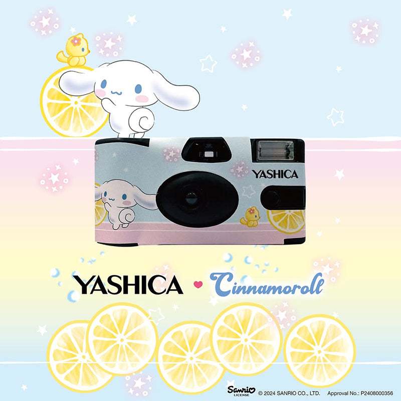 YASHICA Sanrio Disposable 35mm Film Camera Melody Kuromi Cinnamoroll