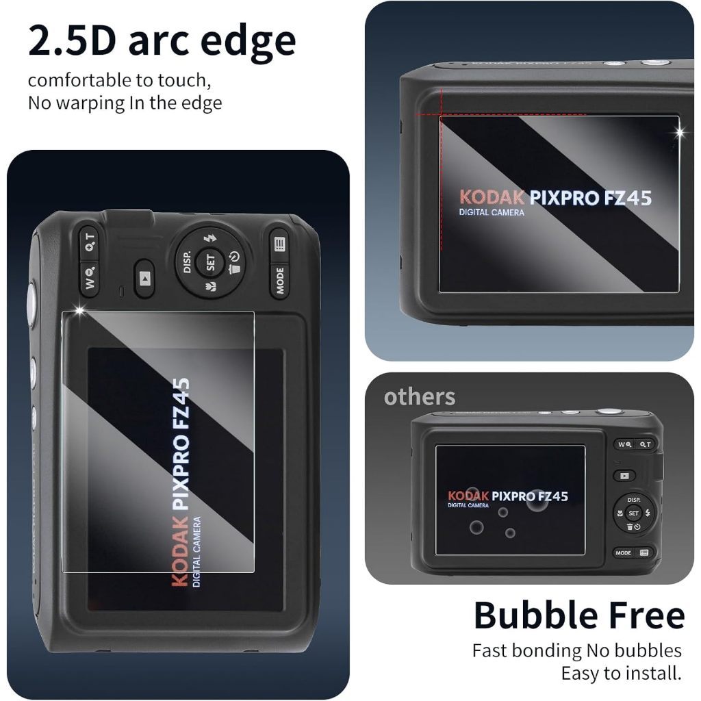 Kodak FZ45 Digital Camera Tempered glass