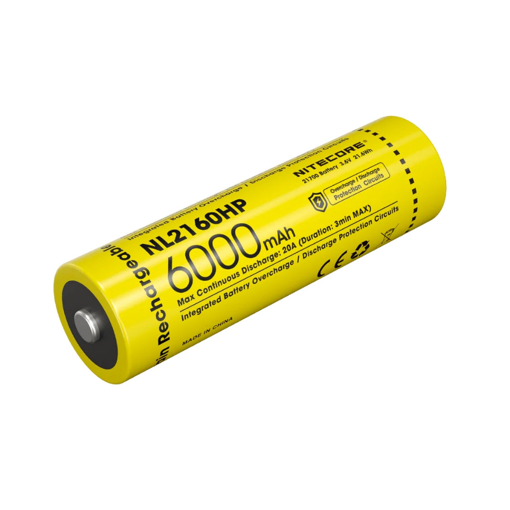 Nitecore NL2160HP 21700 Li-ion High Performance Battery 6000mAh