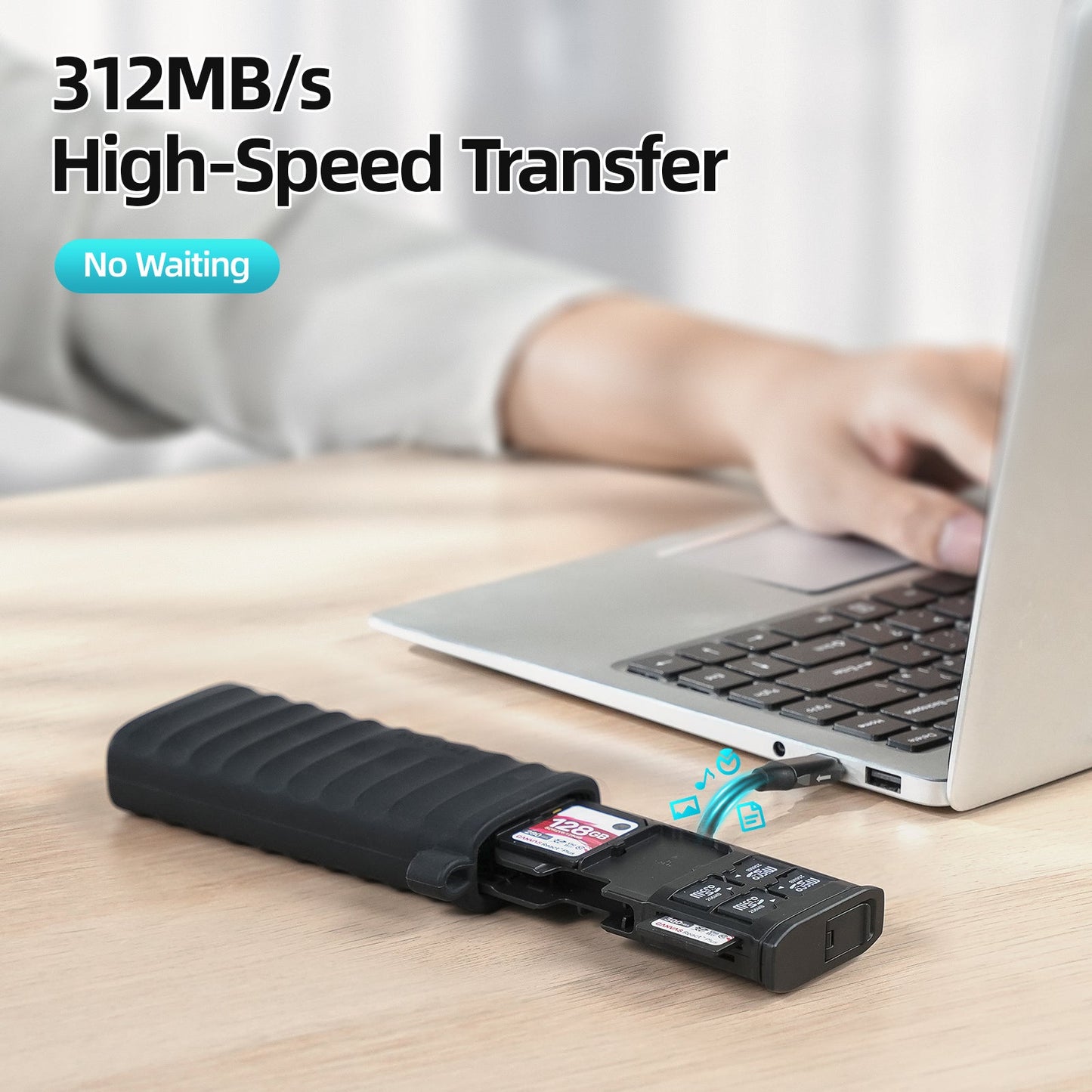 Telesin High-Speed SD Card Read Multifunctional card reader