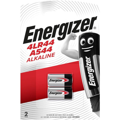 Energizer A544 /4LR44 (6V) Alkaline Battery - 2pcs per pack