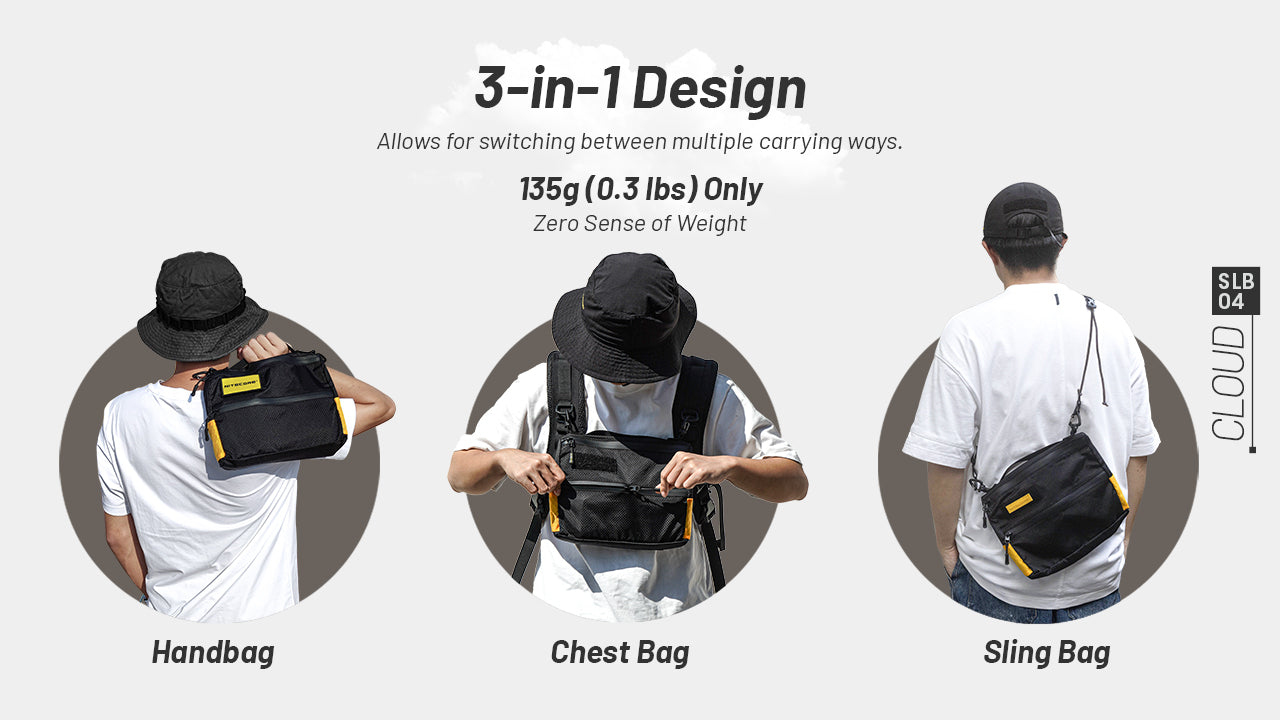 Nitecore SLB04 Sling Bag Chest Bag Crossbody Shoulder Bag