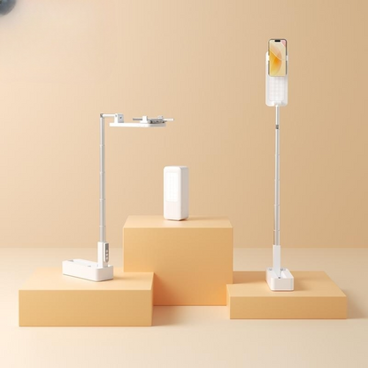 V10 Live Stream Overhead Photography 360° Foldable LED Mobile Phone Tripod Stand for youTube TikTok