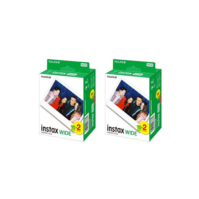 Fujifilm Instax Wide Plain Film Twin Pack [ 20 sheet ]