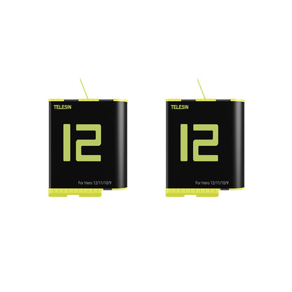 Telesin GoPro Hero 12 11 10 9 Battery fully decoded