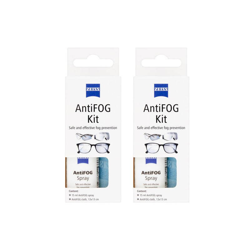 ZEISS Anti Fog Kit (Anti-Fog Spray + Anti-Fog Cleaning Cloth) for spectacle Camera lenses