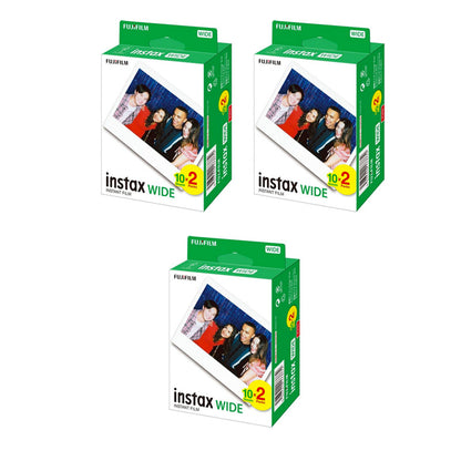 Fujifilm Instax Wide Plain Film Twin Pack [ 20 sheet ]