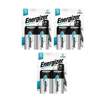 Energizer Max Plus D LR20/D 1.5V Alkaline Battery