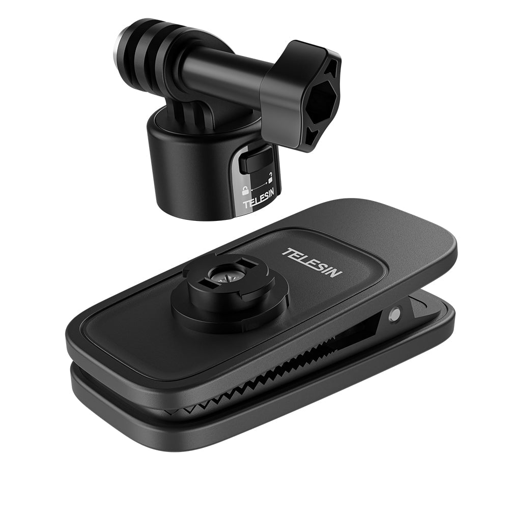 TELESIN Magnetic Quick release Backpack Clip For Action Cameras