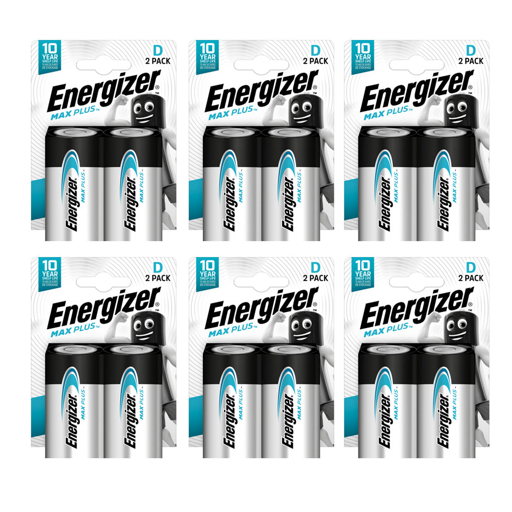Energizer Max Plus D LR20/D 1.5V Alkaline Battery