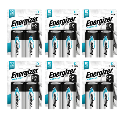 Energizer Max Plus D LR20/D 1.5V Alkaline Battery