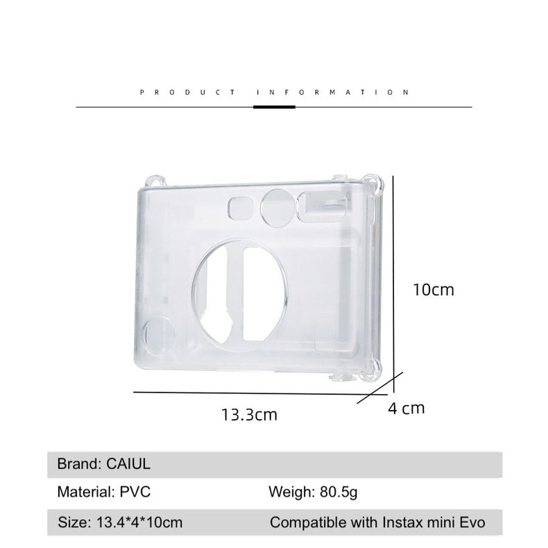 Fujifilm Instax Mini Evo Clear Case Casing Protective Cover