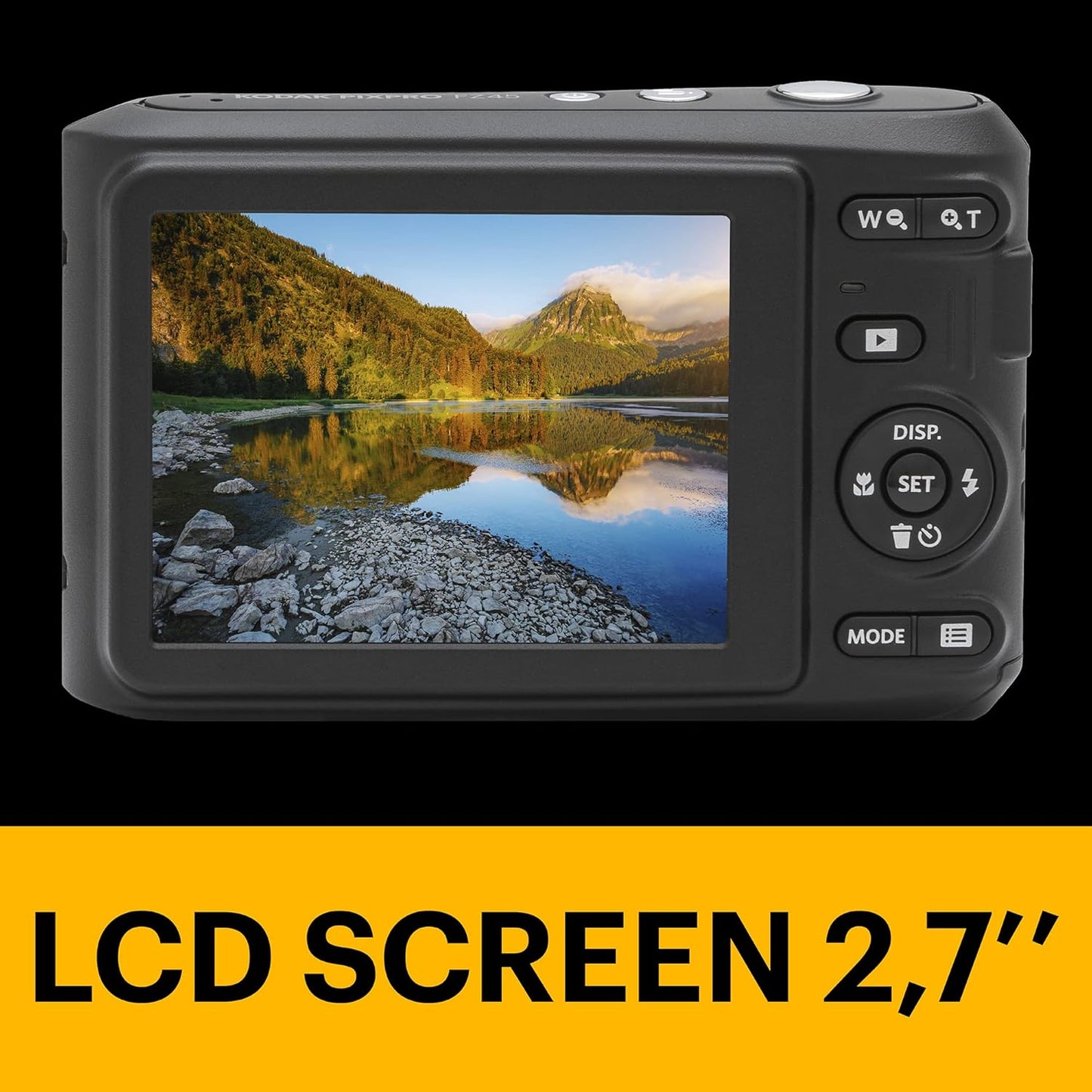 Kodak PIXPRO FZ45 Compact Digital Camera 4X Optical Zoom 27mm Wide Angle 1080P