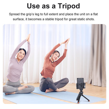 KingMa BM-SR4 Wireless Tripod Grip with Detachable Bluetooth Remote Control for Sony, Canon and Nikon Cameras