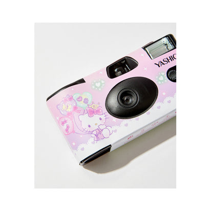 YASHICA Hello Kitty 35mm Single Use Film Camera Hello Kitty Playground Jewel land - 27 Exp