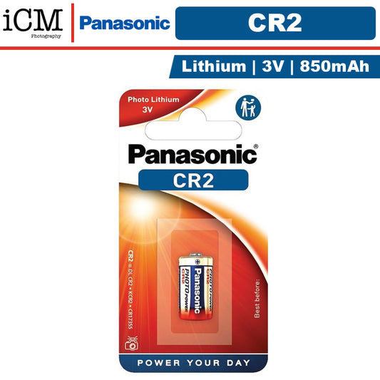 Panasonic CR2 CR 2 Lithum Batteries Photo Lithium 3V Battery - EU version