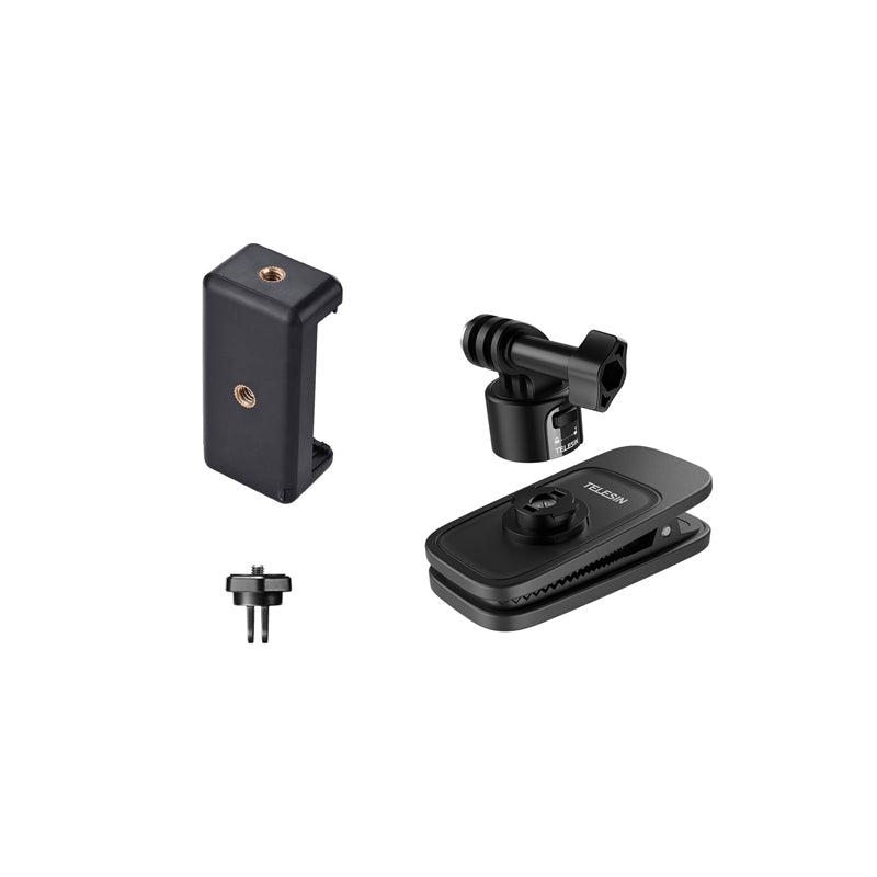 TELESIN Magnetic Quick release Backpack Clip For Action Cameras