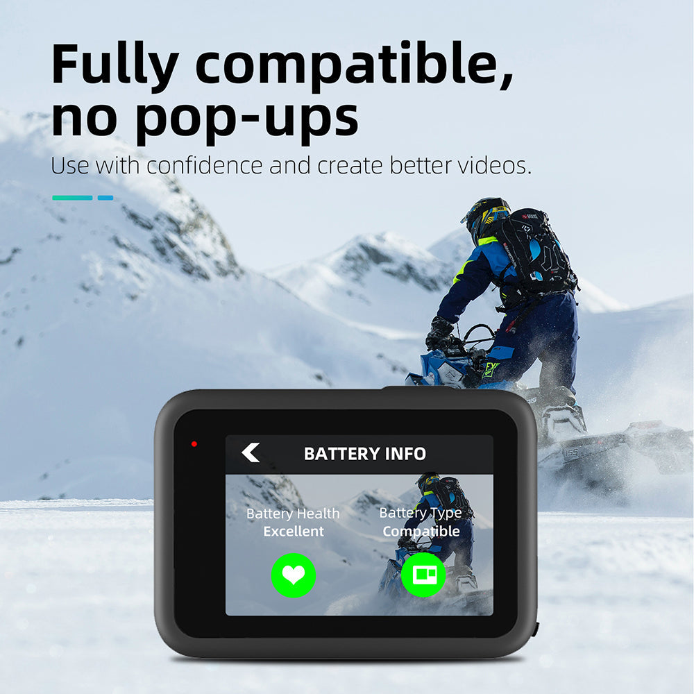 Telesin GoPro Hero 12 11 10 9 Battery fully decoded