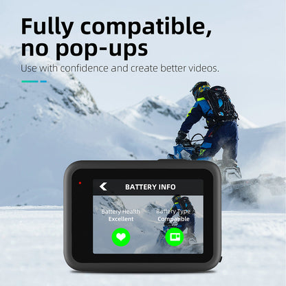 Telesin GoPro Hero 12 11 10 9 Battery fully decoded