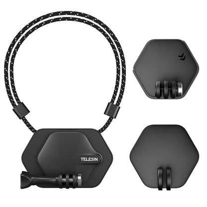 TELESIN Magnetic Bracket Lanyard Chest Strap Expansion Set for Smartphone GoPro Insta360 DJI
