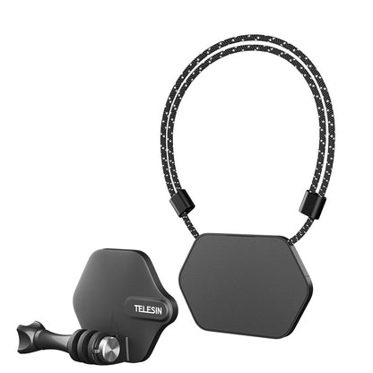 TELESIN Magnetic Bracket Lanyard Chest Strap Expansion Set for Smartphone GoPro Insta360 DJI