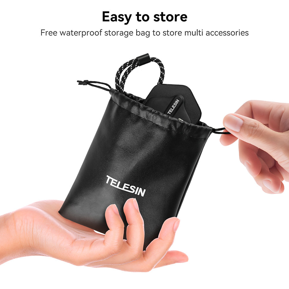 TELESIN Magnetic Bracket Lanyard Chest Strap Expansion Set for Smartphone GoPro Insta360 DJI