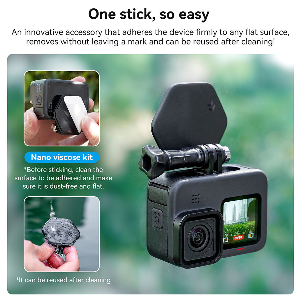 TELESIN Magnetic Bracket Lanyard Chest Strap Expansion Set for Smartphone GoPro Insta360 DJI