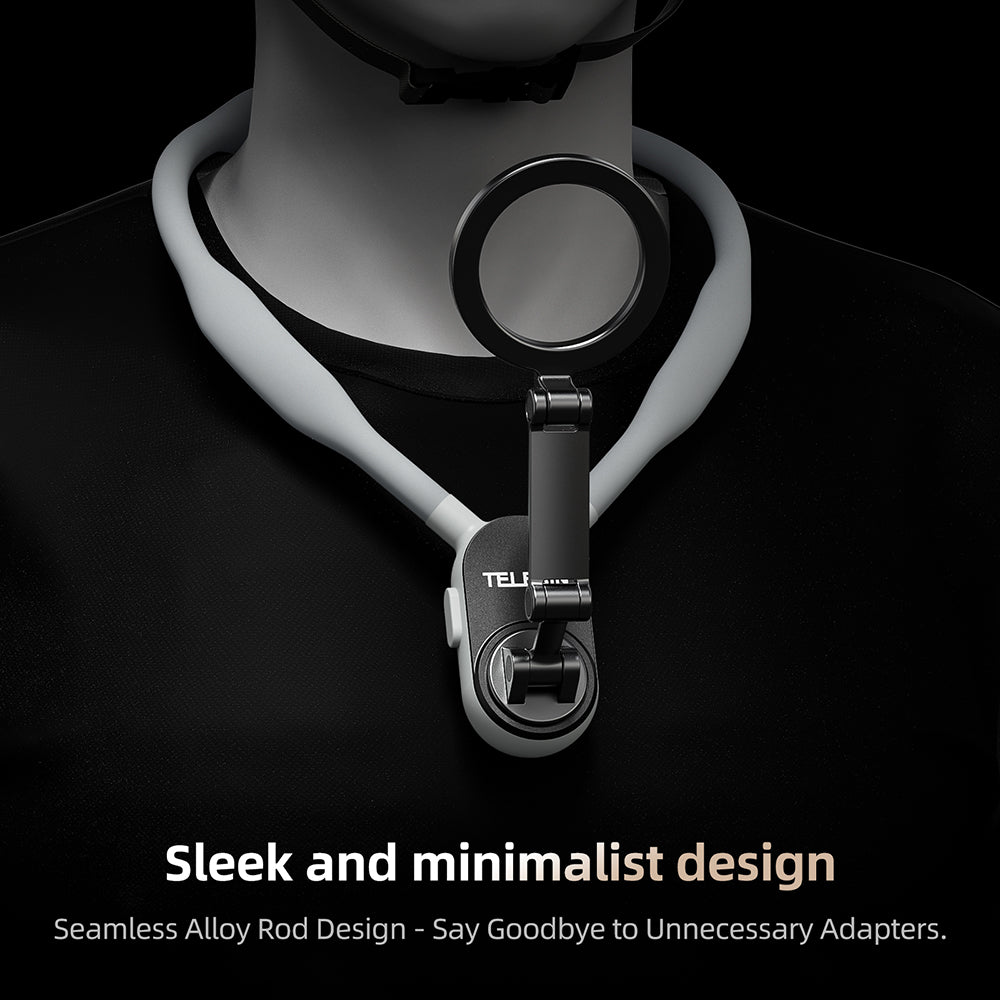 TELESIN Magnetic Neck Mount for Phones smartphone vlog