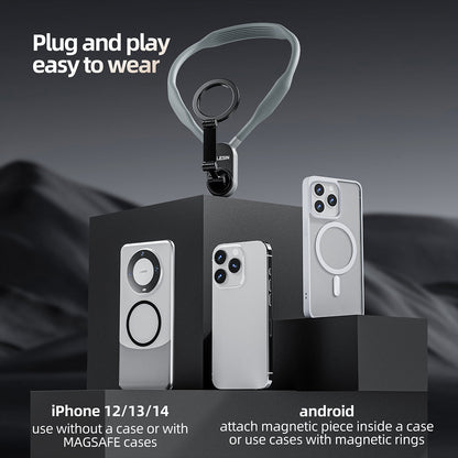 TELESIN Magnetic Neck Mount for Phones smartphone vlog