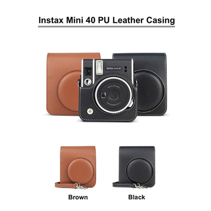 Fujifilm Instax Mini 40 camera Case PU leather Casing