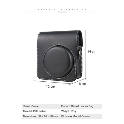 Fujifilm Instax Mini 40 camera Case PU leather Casing