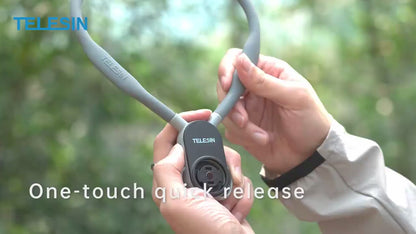 TELESIN Quick Release Neck Mount for Action Cameras 2.0