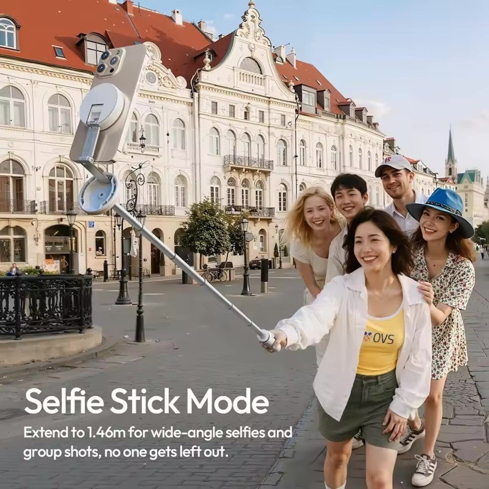 Ulanzi MT85 150cm Automatic Tripod Selfie Stick Magnetic Phone Holder
