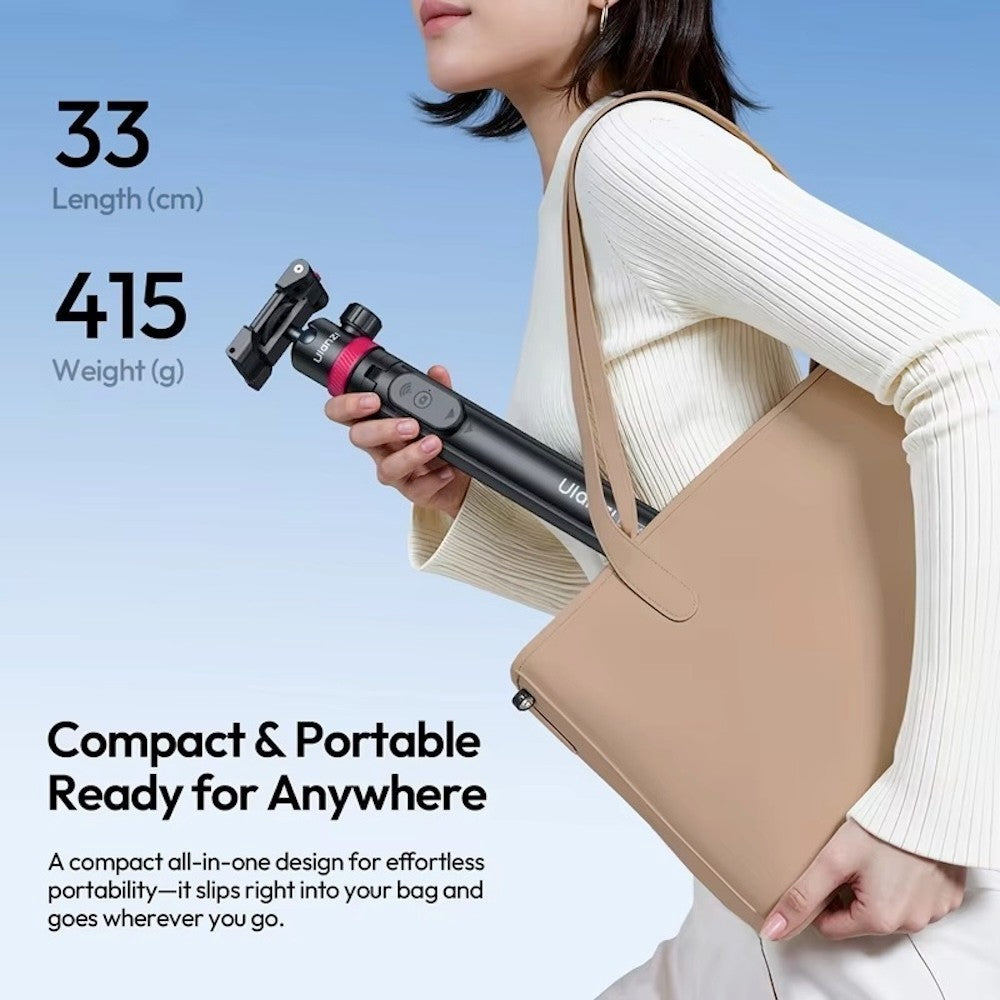 Ulanzi MT-44 B 2-in-1 Selfie Stick Tripod 150cm with Remote For Camera Phone