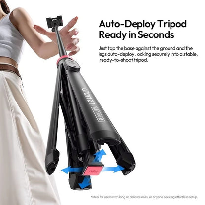 Ulanzi MT-44 B 2-in-1 Selfie Stick Tripod 150cm with Remote For Camera Phone