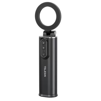 TELESIN Magnetic Phone Holder Travel Clamp Mount Stand Stick Bluetooth Remote Control