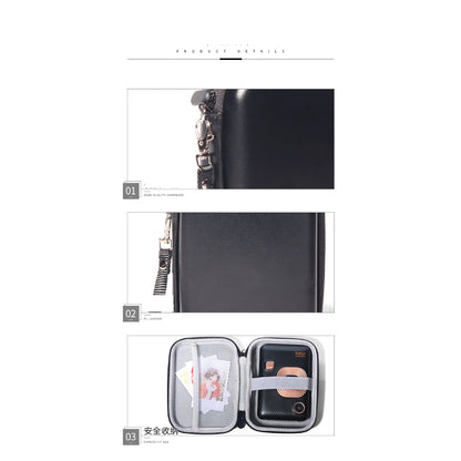 Instax Mini PU Leather Hard Case For Instax Mini Evo, Instax Mini Link