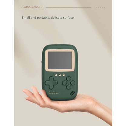 10000mAh Power bank with Retro Game Console 2.8 Inch Dual USB Output Mini Handheld Game Console