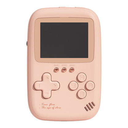 10000mAh Power bank with Retro Game Console 2.8 Inch Dual USB Output Mini Handheld Game Console