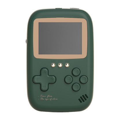 10000mAh Power bank with Retro Game Console 2.8 Inch Dual USB Output Mini Handheld Game Console
