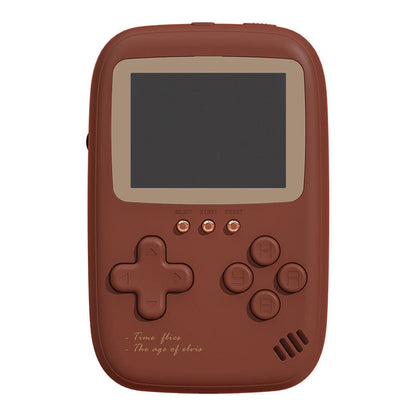 10000mAh Power bank with Retro Game Console 2.8 Inch Dual USB Output Mini Handheld Game Console