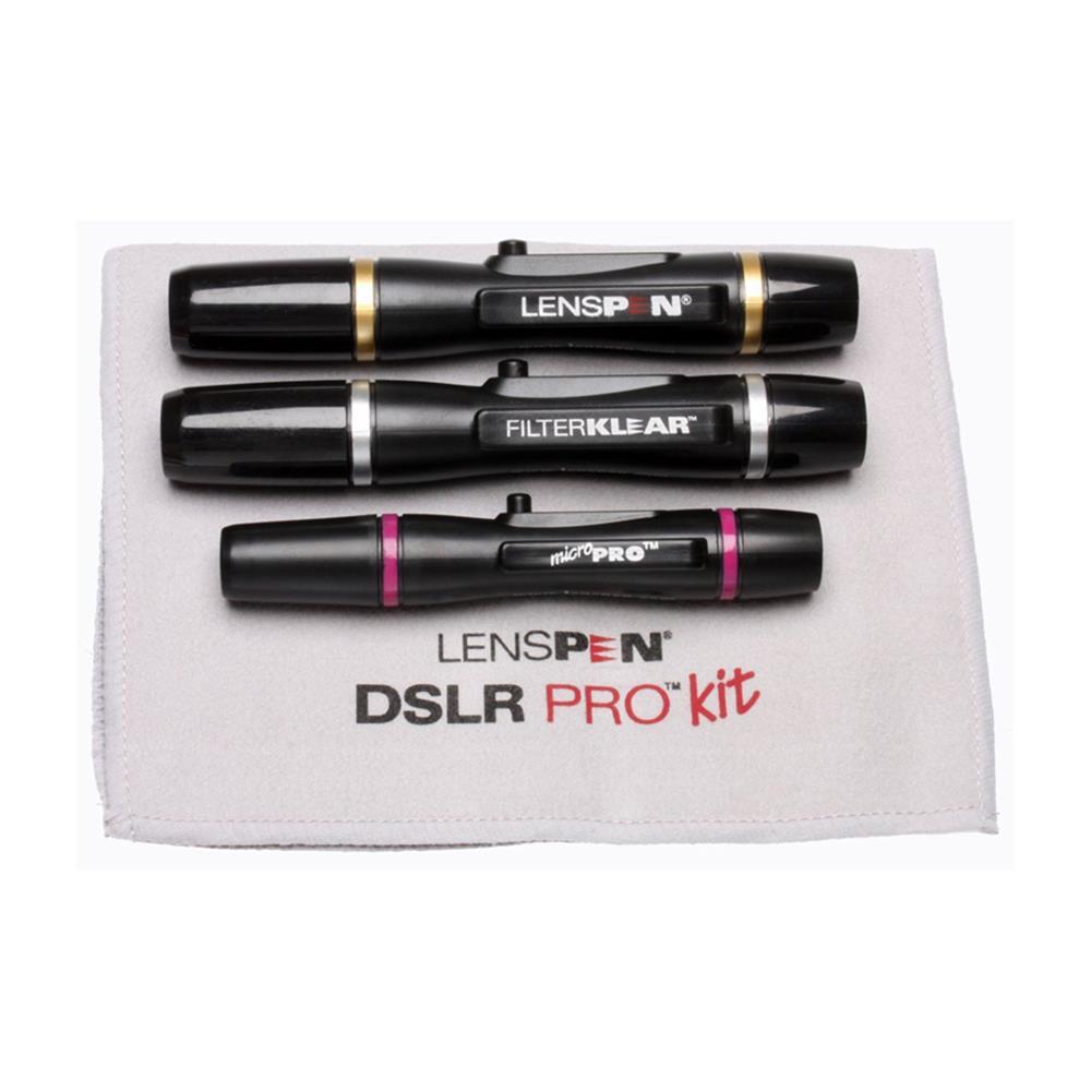 LENSPEN DSLR Camera 3-in-1 Pro Cleaning Kit LensPen FilterKlear MicroPro Microfiber cloth