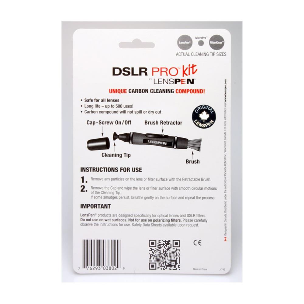 LENSPEN DSLR Camera 3-in-1 Pro Cleaning Kit LensPen FilterKlear MicroPro Microfiber cloth