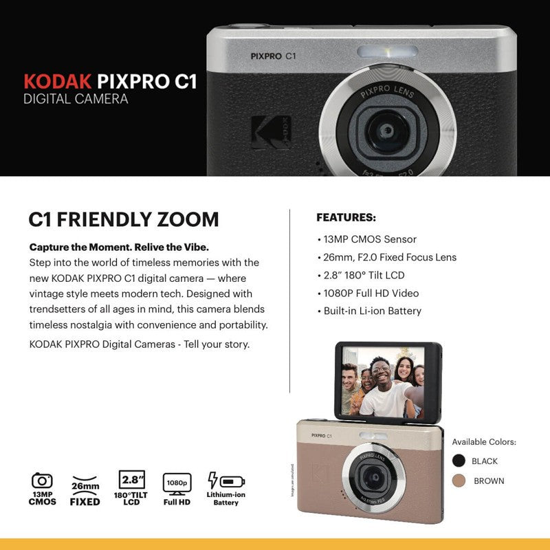 Kodak Pixpro C1 Digital Camera
