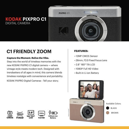 Kodak Pixpro C1 Digital Camera