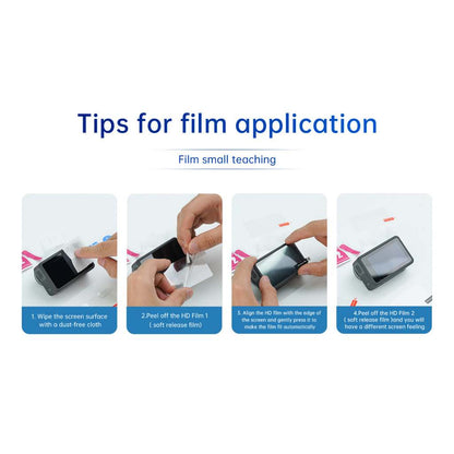 Telesin Lens screen Plastic Film Protector for DJI OSMO Action 4 3