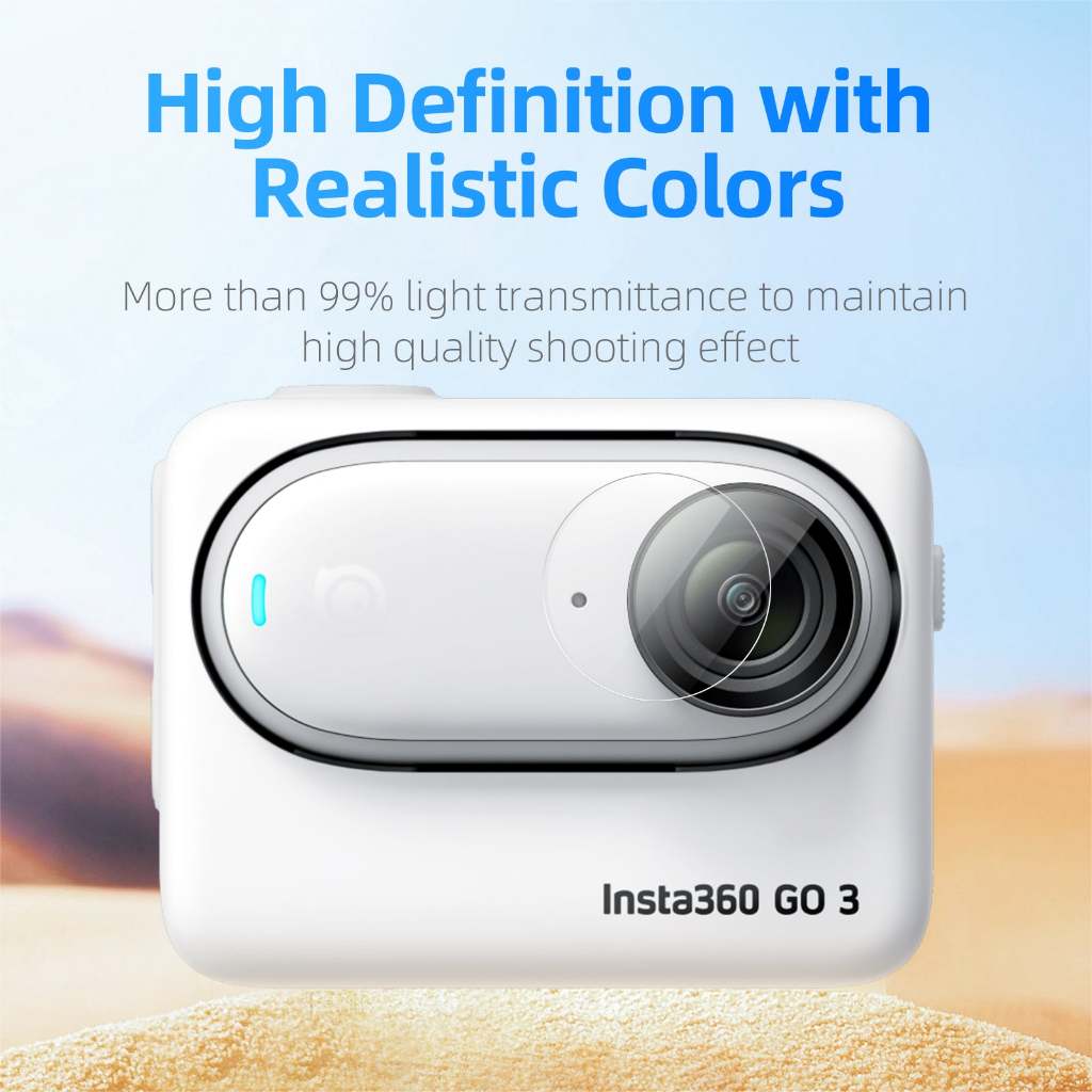 TELESIN Insta360 GO 3 Tempered Glass screen lens protector