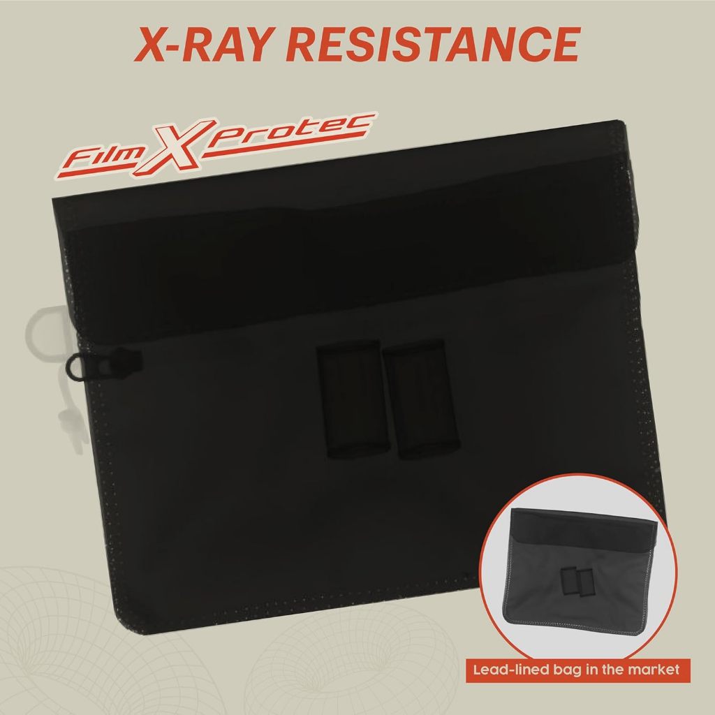 RETO Film X-Protec X-Ray Bag for 35mm film CORDURA Waterproof, X-Ray Proof, Lead-Free