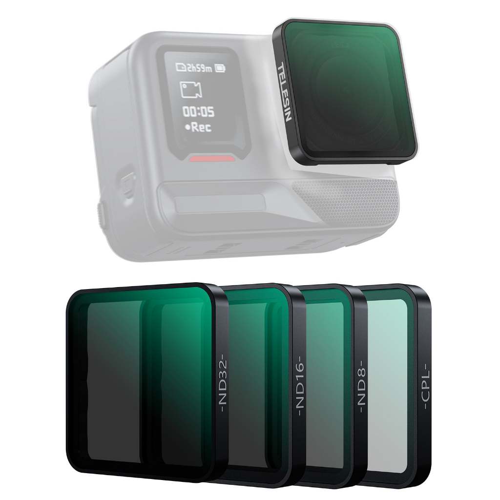 TELESIN CPL ND8 ND16 ND32 Filter Set for Insta360 Ace Pro / Ace Pro 2