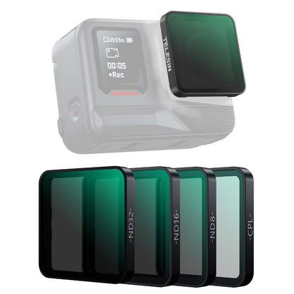 TELESIN CPL ND8 ND16 ND32 Filter Set for Insta360 Ace Pro / Ace Pro 2